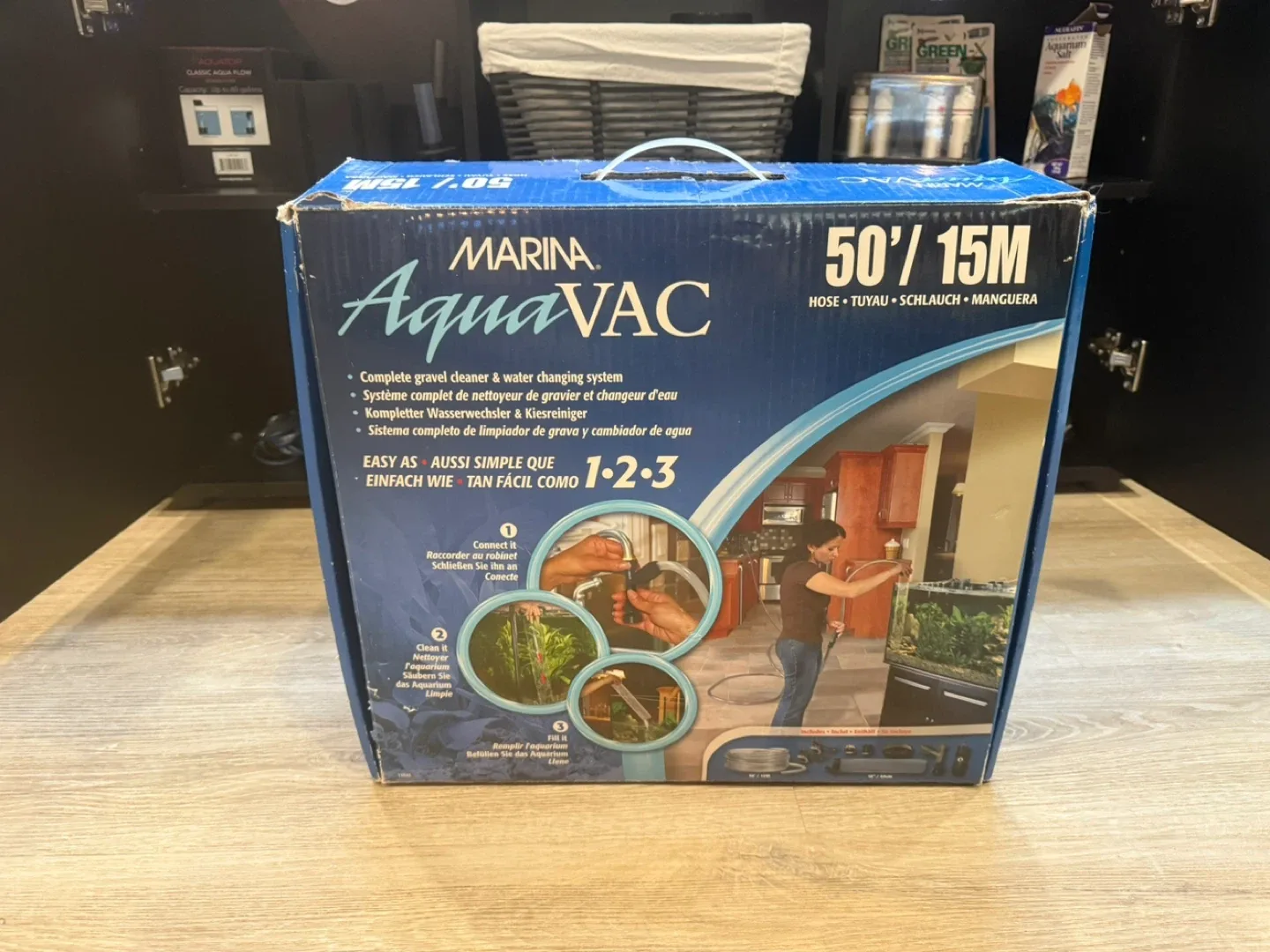 55 gallon fish tank with stand image indicator(3)