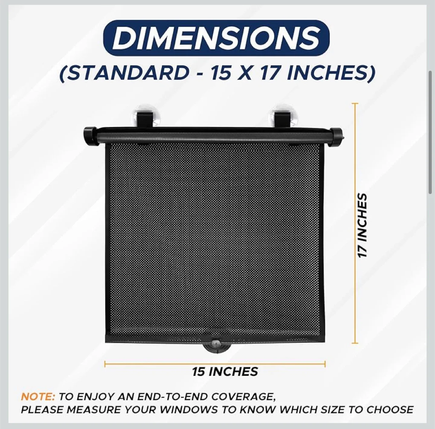 Car Window Shades for Baby (2 Pack) Car Shades for Side Window image indicator(3)