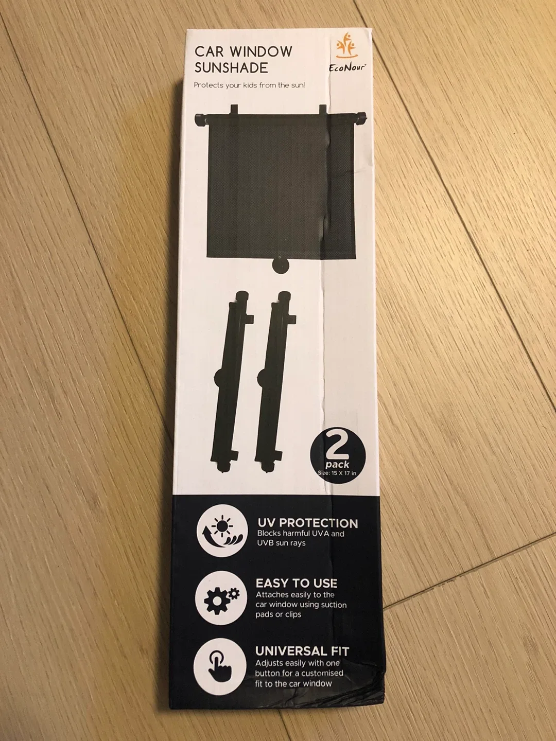 Car Window Shades for Baby (2 Pack) Car Shades for Side Window image indicator(10)