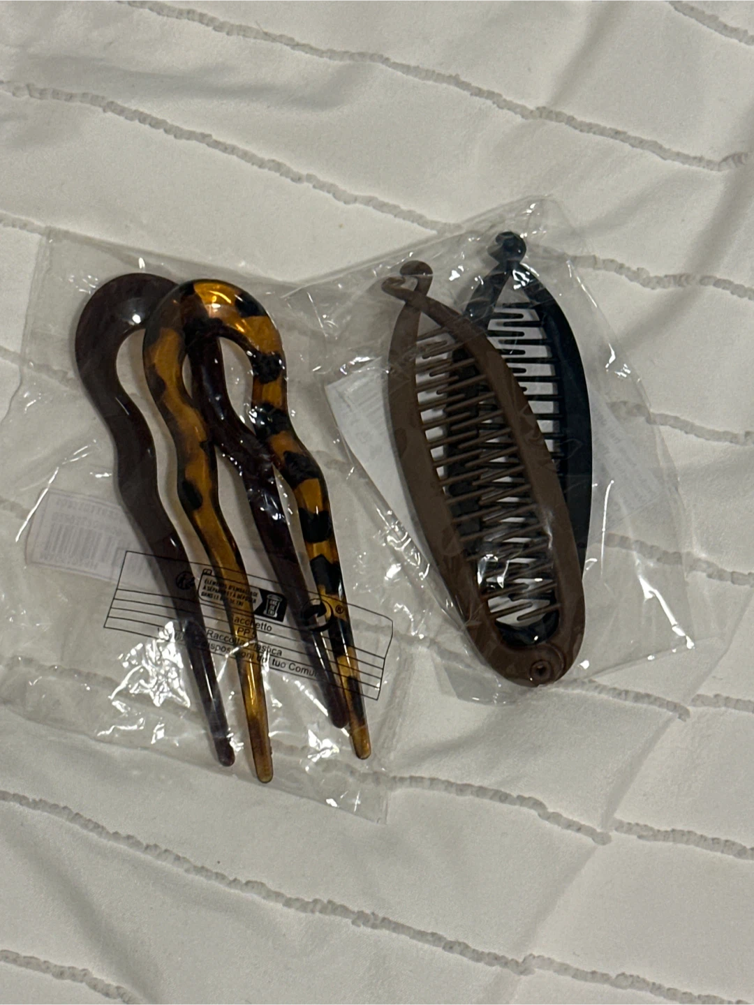 Hair Clips - Banana Clip & Hair Forks