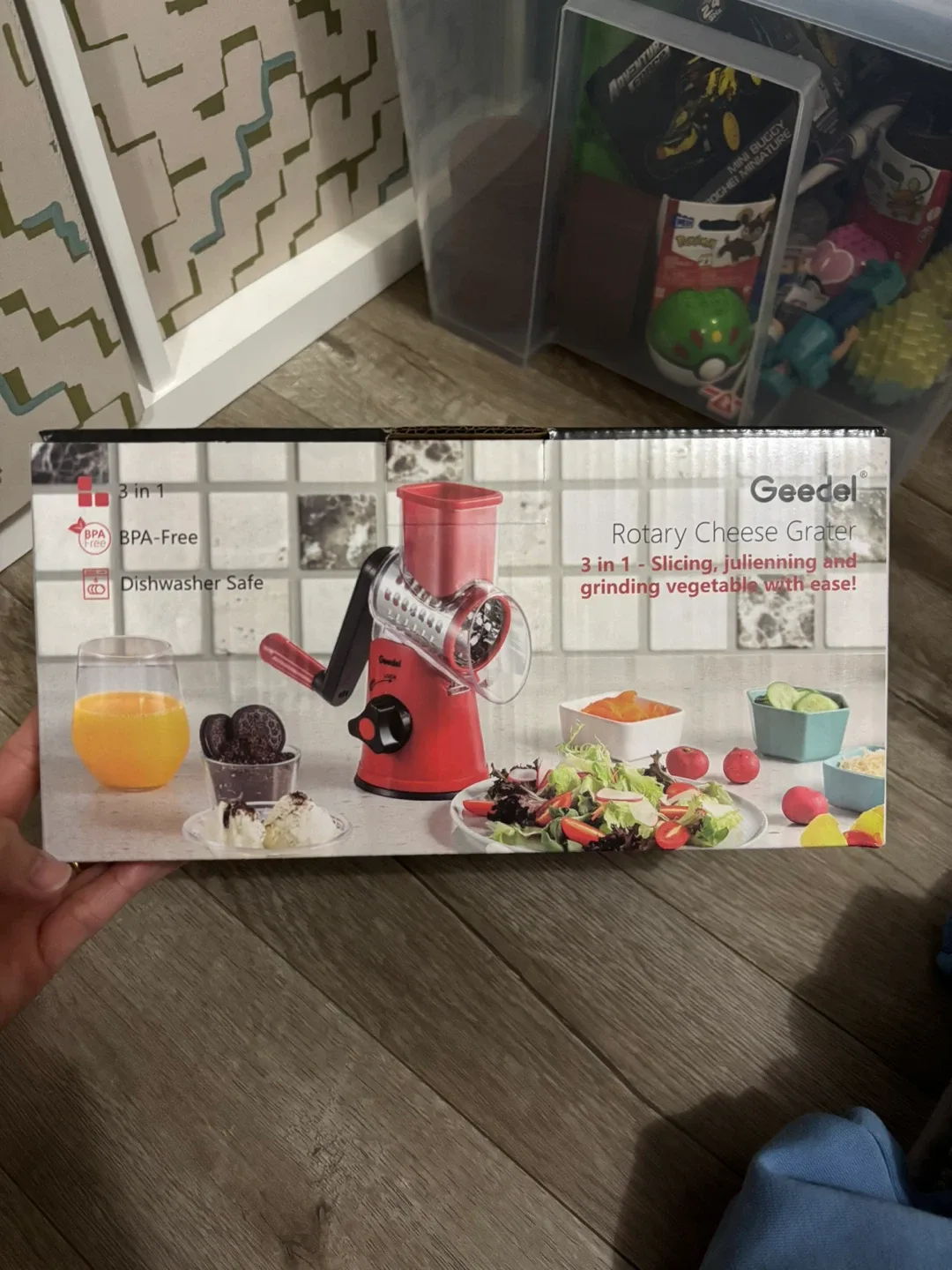 Geedel Rotary Cheese Grater - New in Box