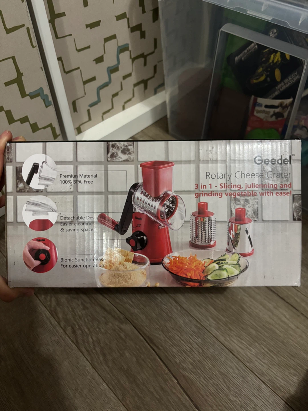Geedel Rotary Cheese Grater - New in Box - photo 2