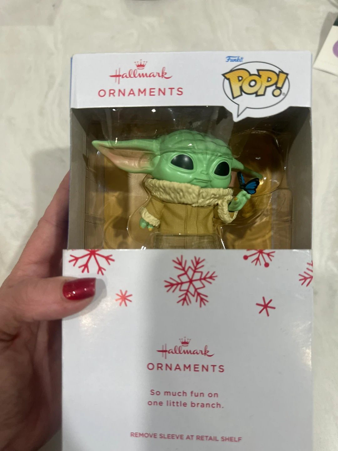 Hallmark Grogu Christmas Tree Ornament - photo 2