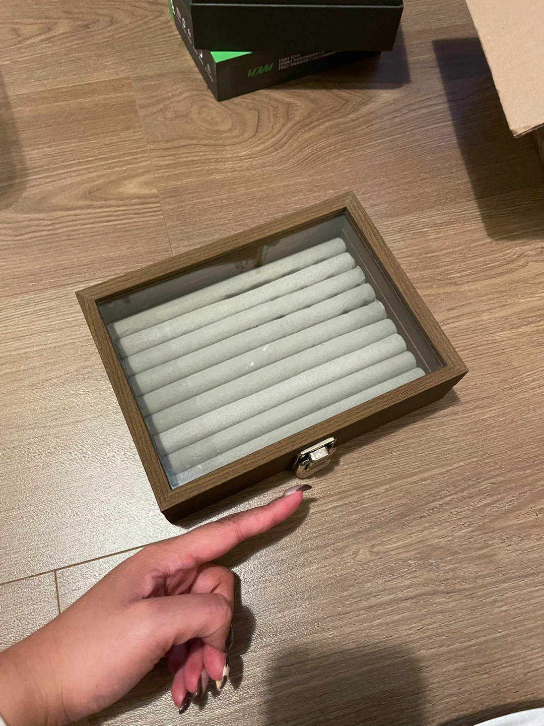 Wooden Jewelry Storage Box