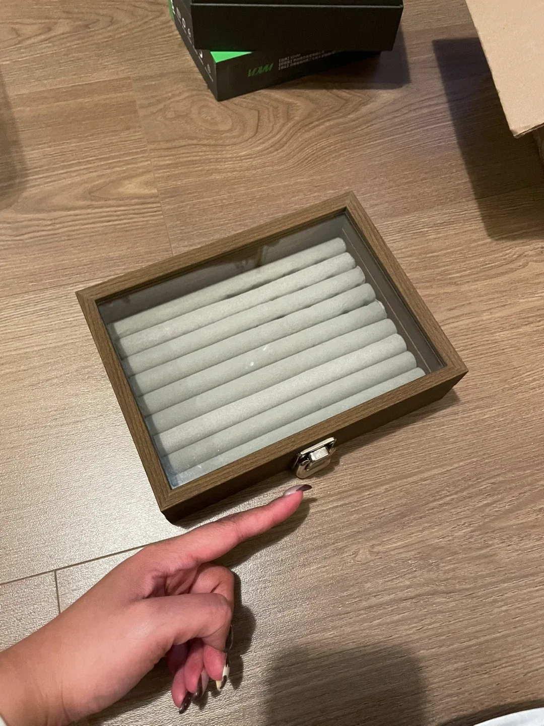 Wooden Jewelry Storage Box