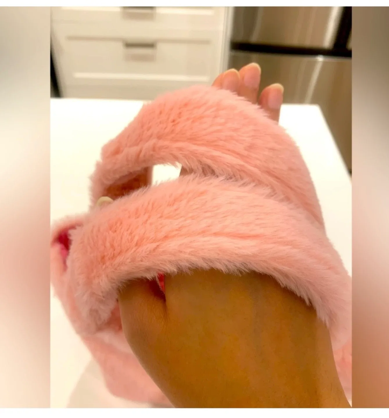 🎀🩷 My MelodySmall Pink Fluffy Tote Bag 🎀🩷 image indicator(5)