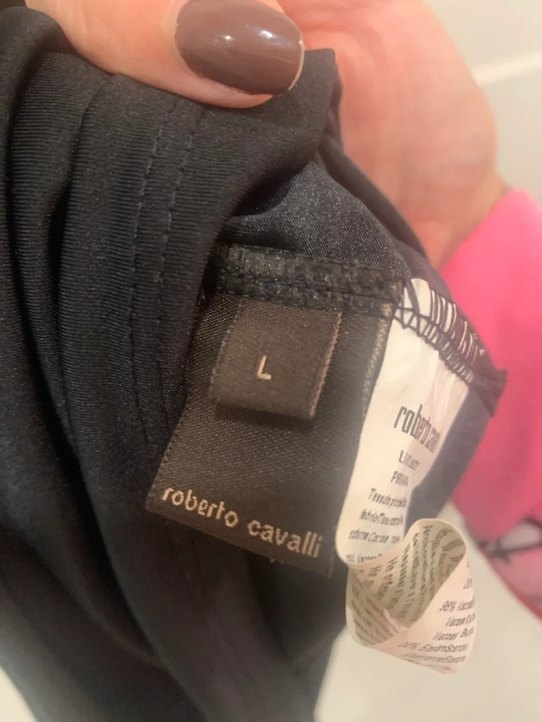 🎀🩷 Roberto Cavalli Black Dress - Size L 🩷🎀 image indicator(4)