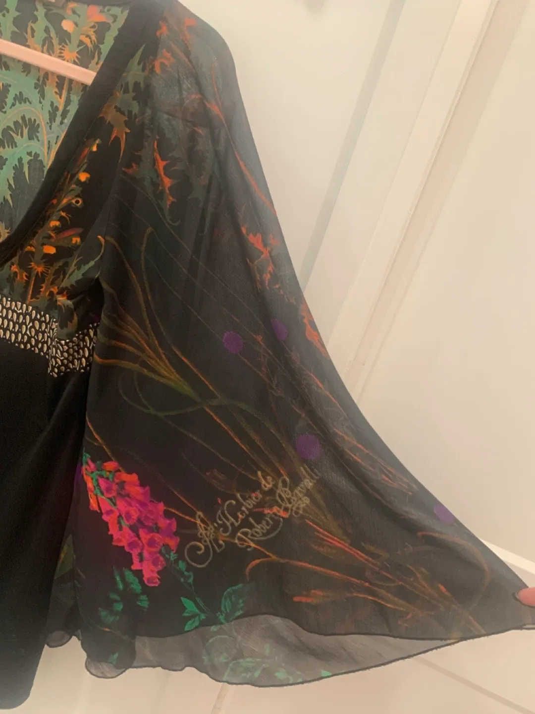 🎀🩷 Roberto Cavalli Black Dress - Size L 🩷🎀 image indicator(8)