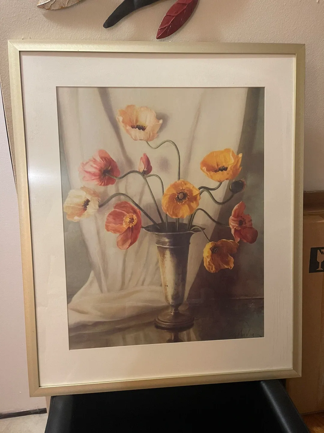 Framed Floral Print thumbnail