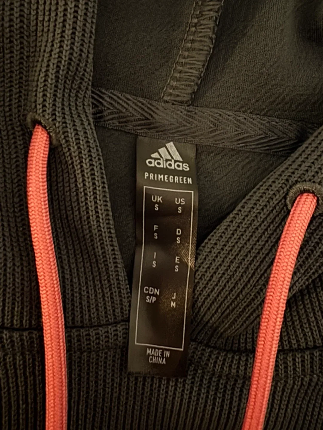 Adidas Primegreen Hoodie - Size S image indicator(4)