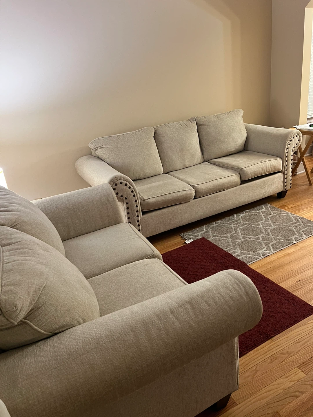 Beige Sofa Set - photo 3