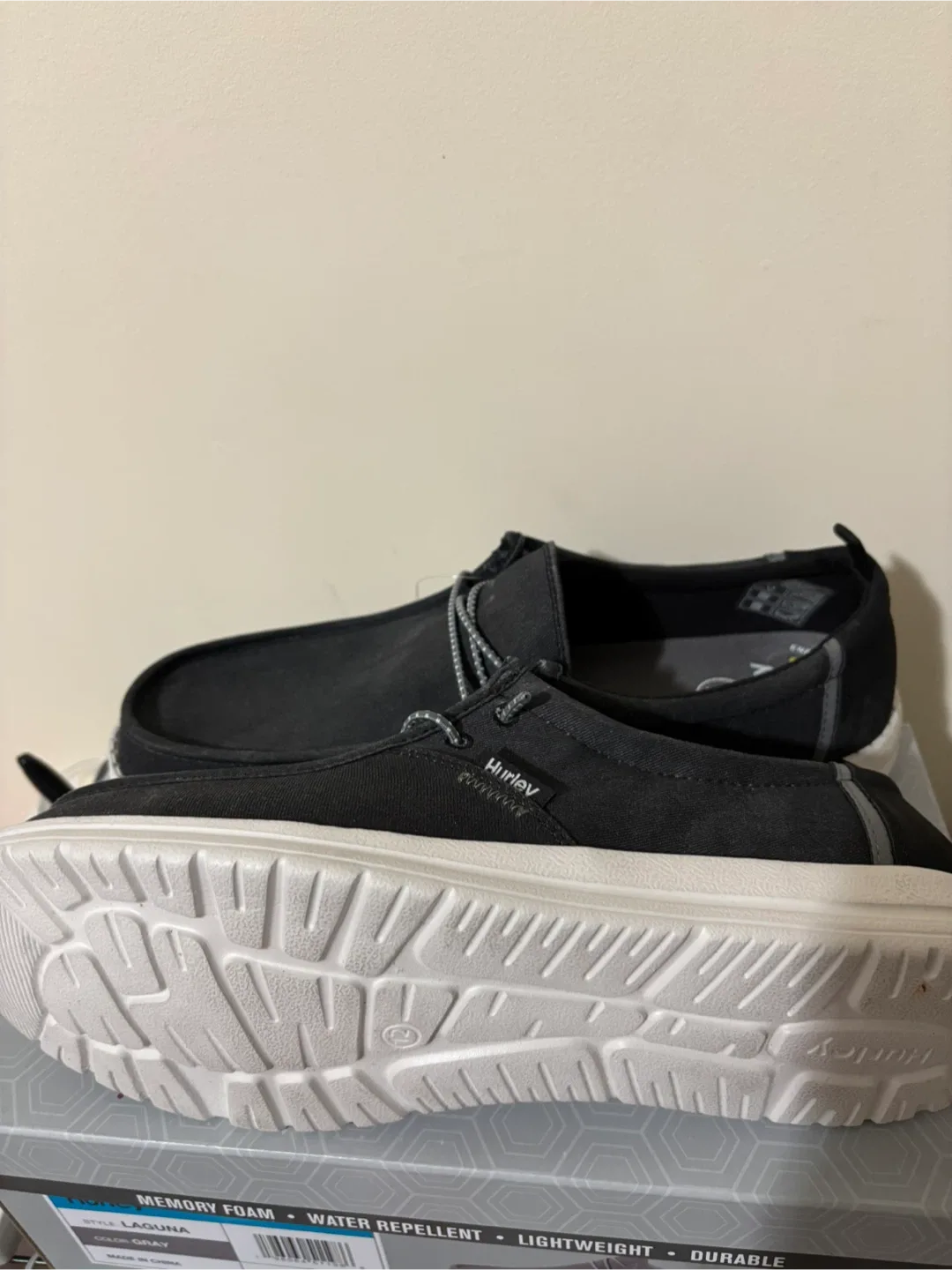 Hurley Laguna Men's 12 Black Shoes image indicator(4)