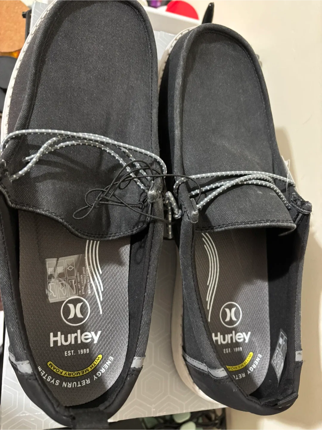 Hurley Laguna Men's 12 Black Shoes image indicator(2)