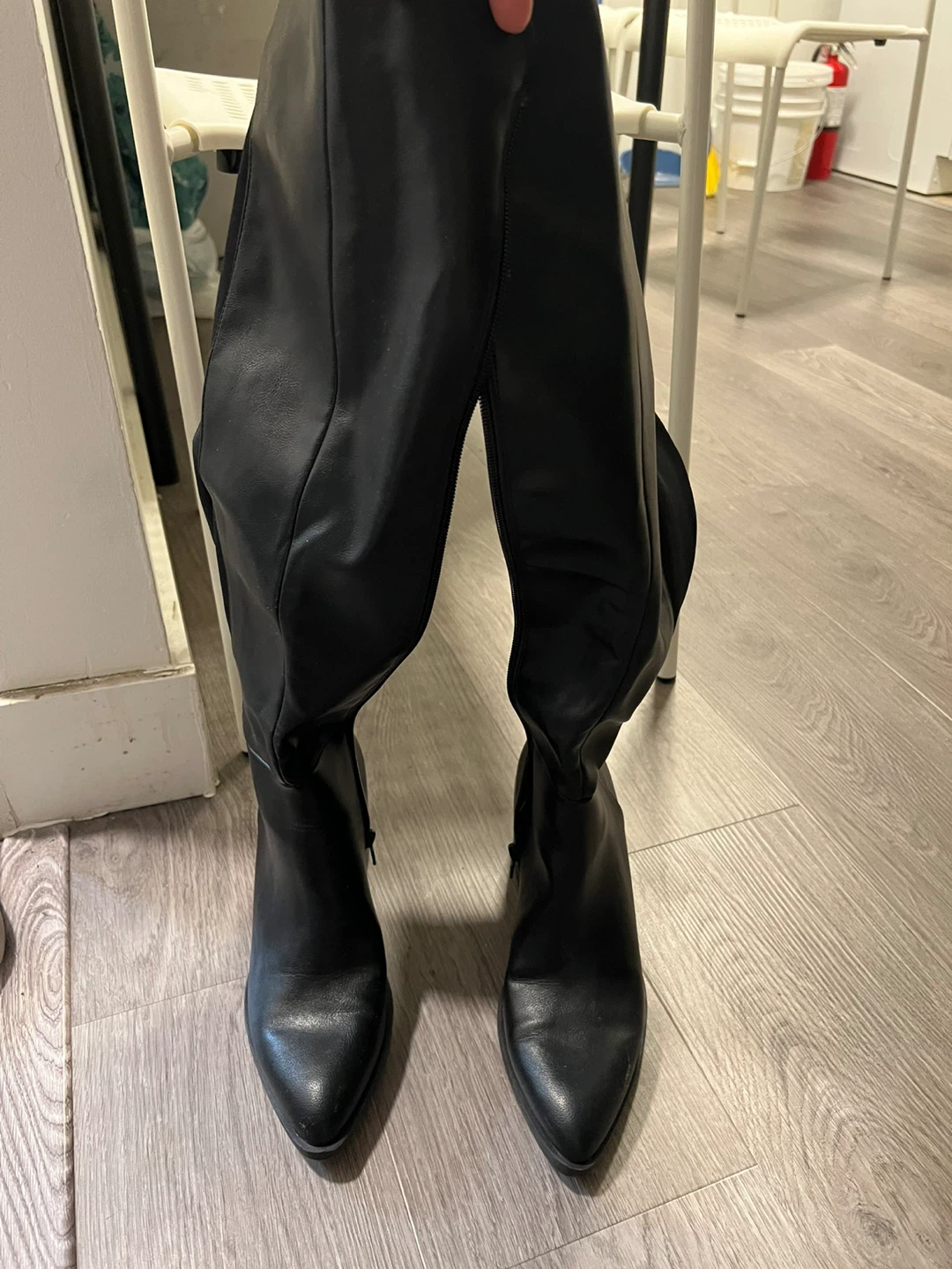 Black Knee-High Boots - photo 3