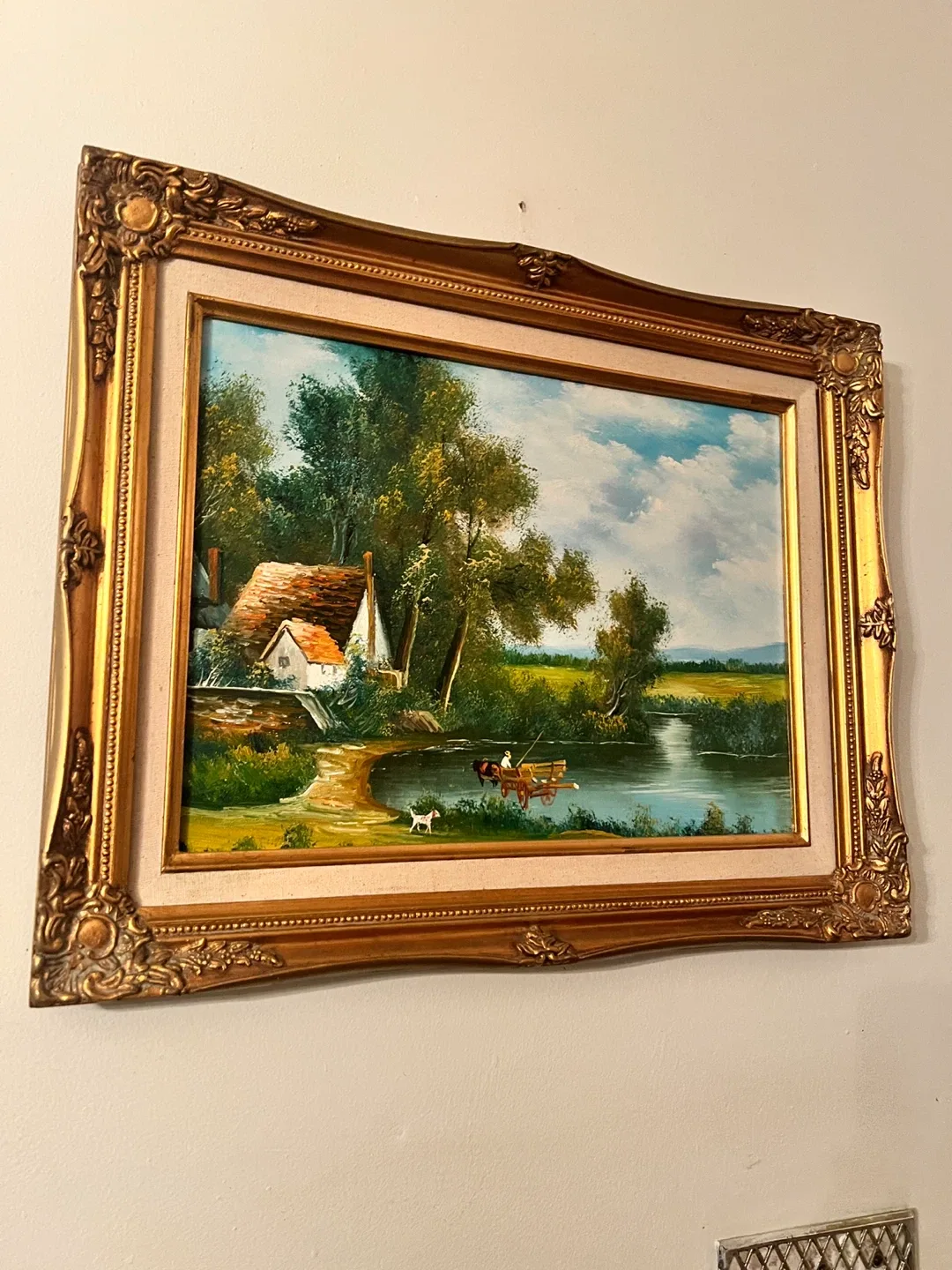 Framed Landscape Painting thumbnail