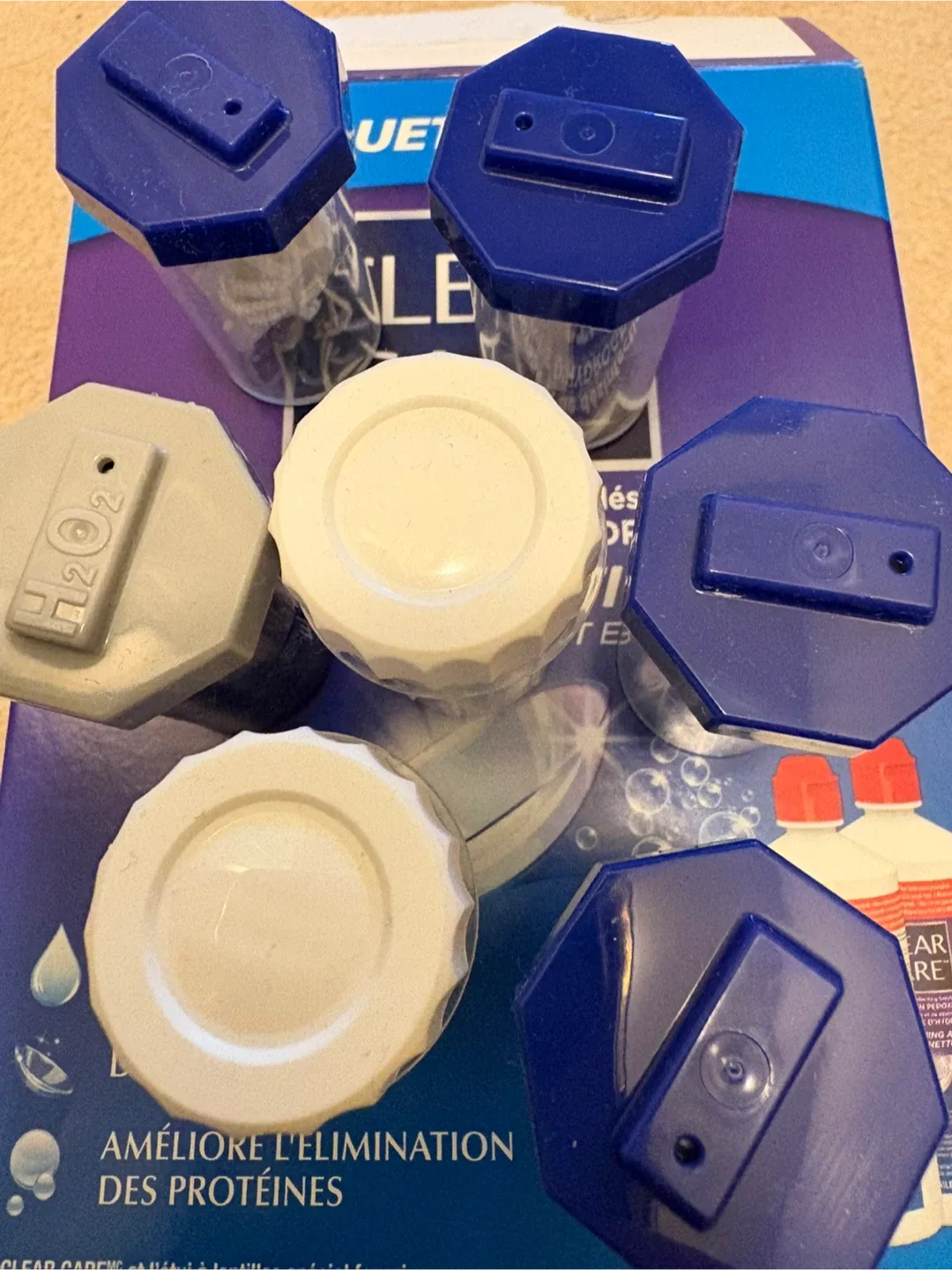 Clear Care Contact Lens boxes new unused thumbnail