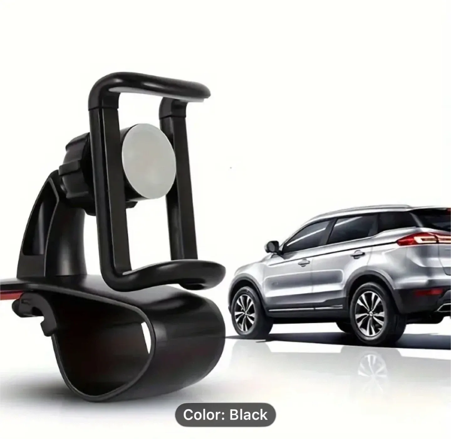 Universal360-degree rotating car dashboard phone holder clip image indicator(5)