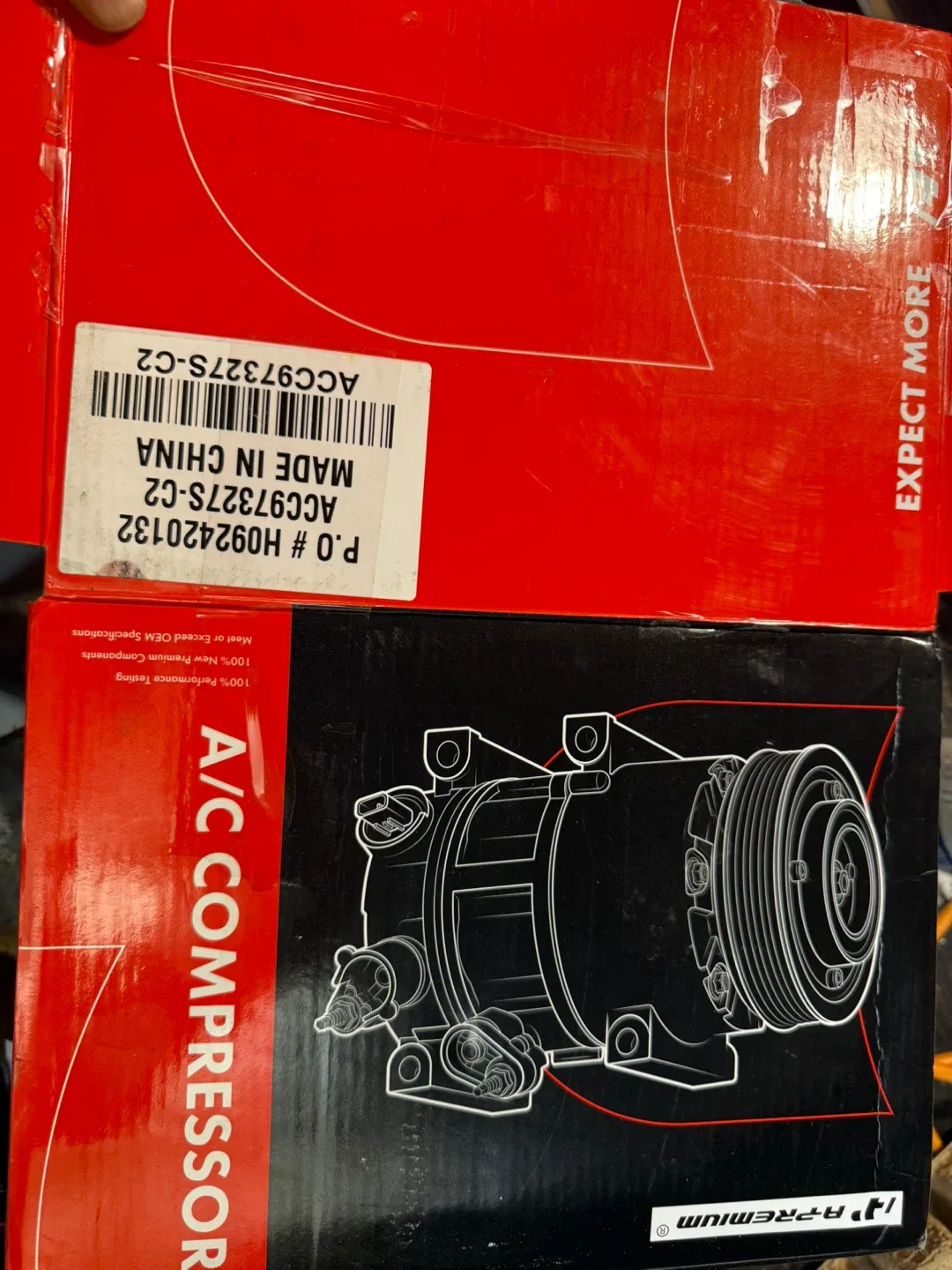 A-Premium AC Compressor with Clutch image indicator(9)