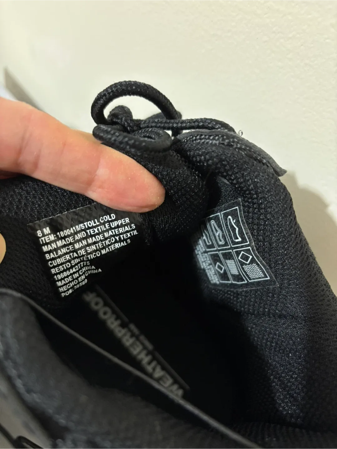 Weatherproof Stoll Cold Black Boots - Men's 8 image indicator(3)