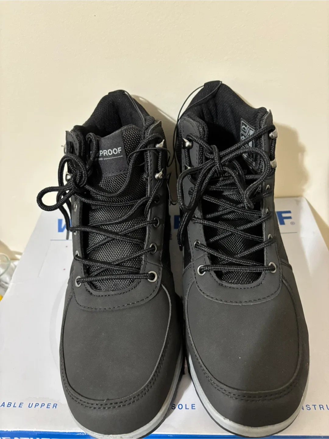 Weatherproof Stoll Cold Black Boots - Men's 8 image indicator(6)