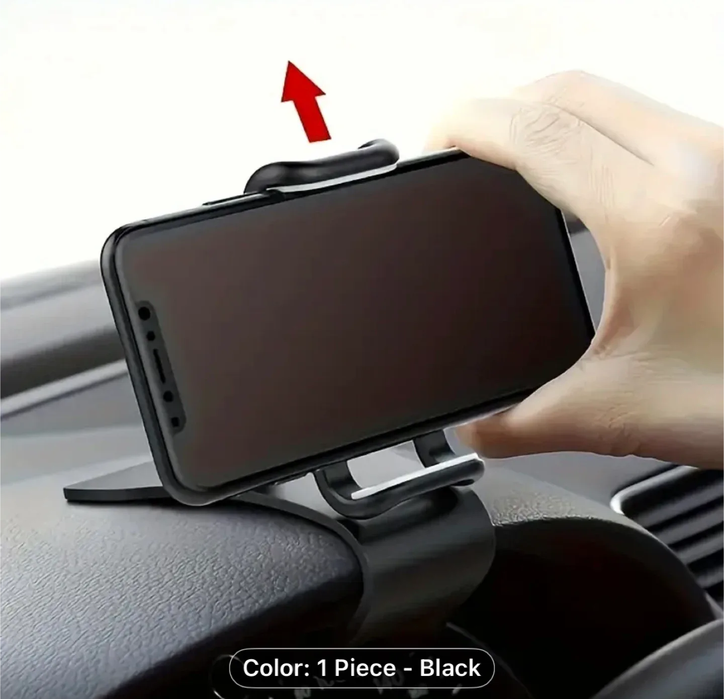 Black Car Dashboard Phone Holder image indicator(2)