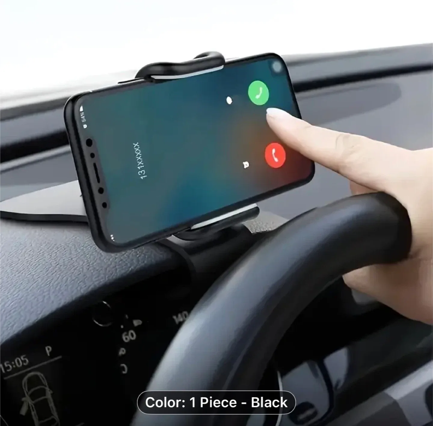 Black Car Dashboard Phone Holder image indicator(10)