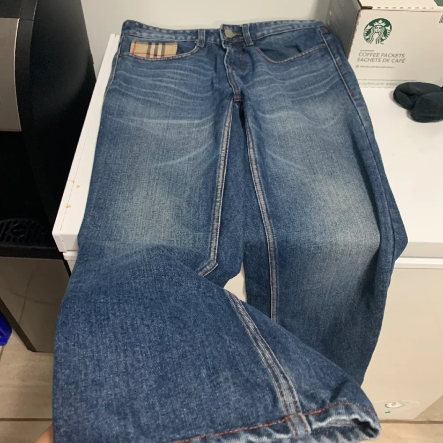 Burberry Brit Denim Jeans, Size 32 image indicator(2)