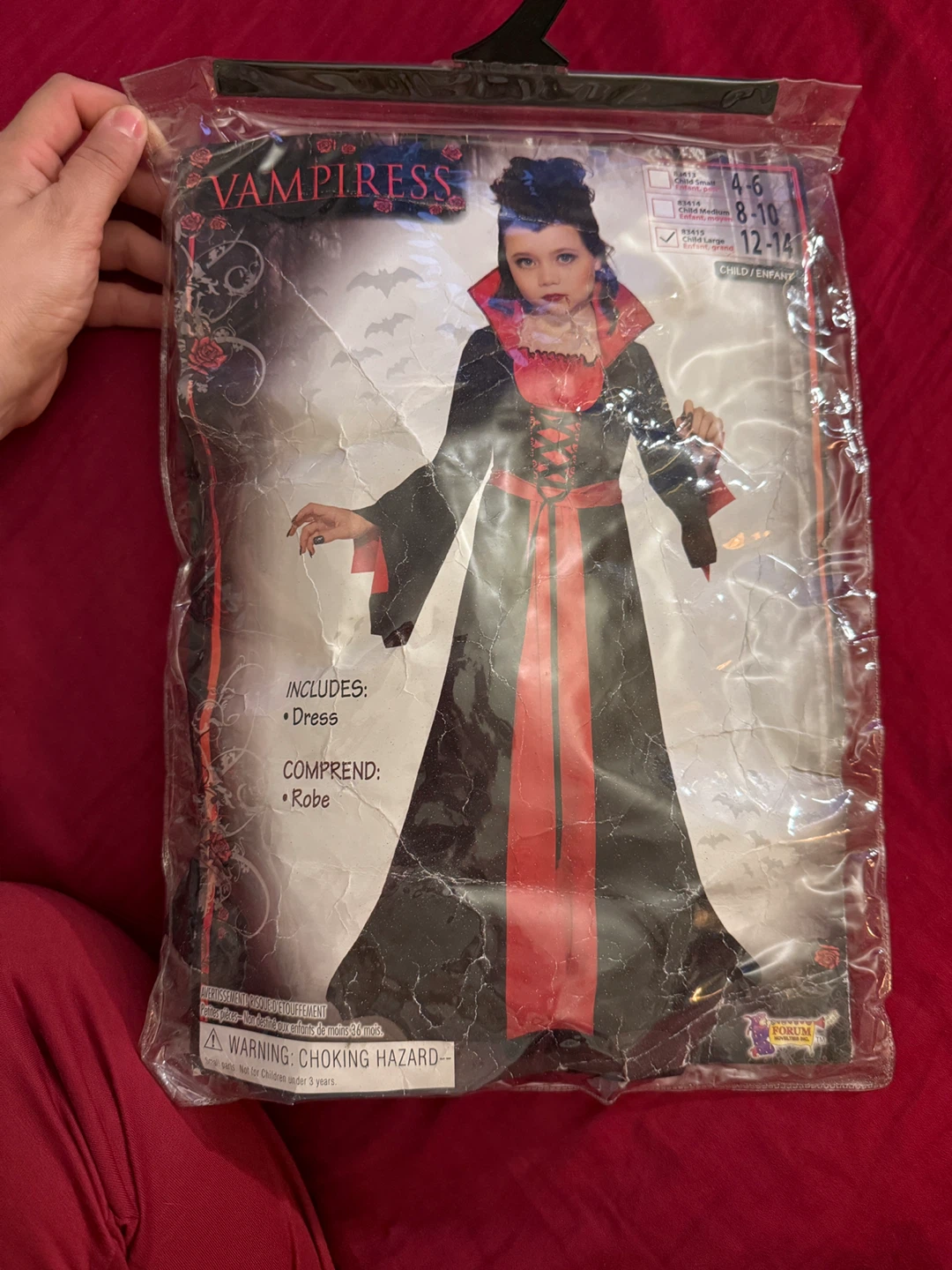 Vampire Halloween Costume
