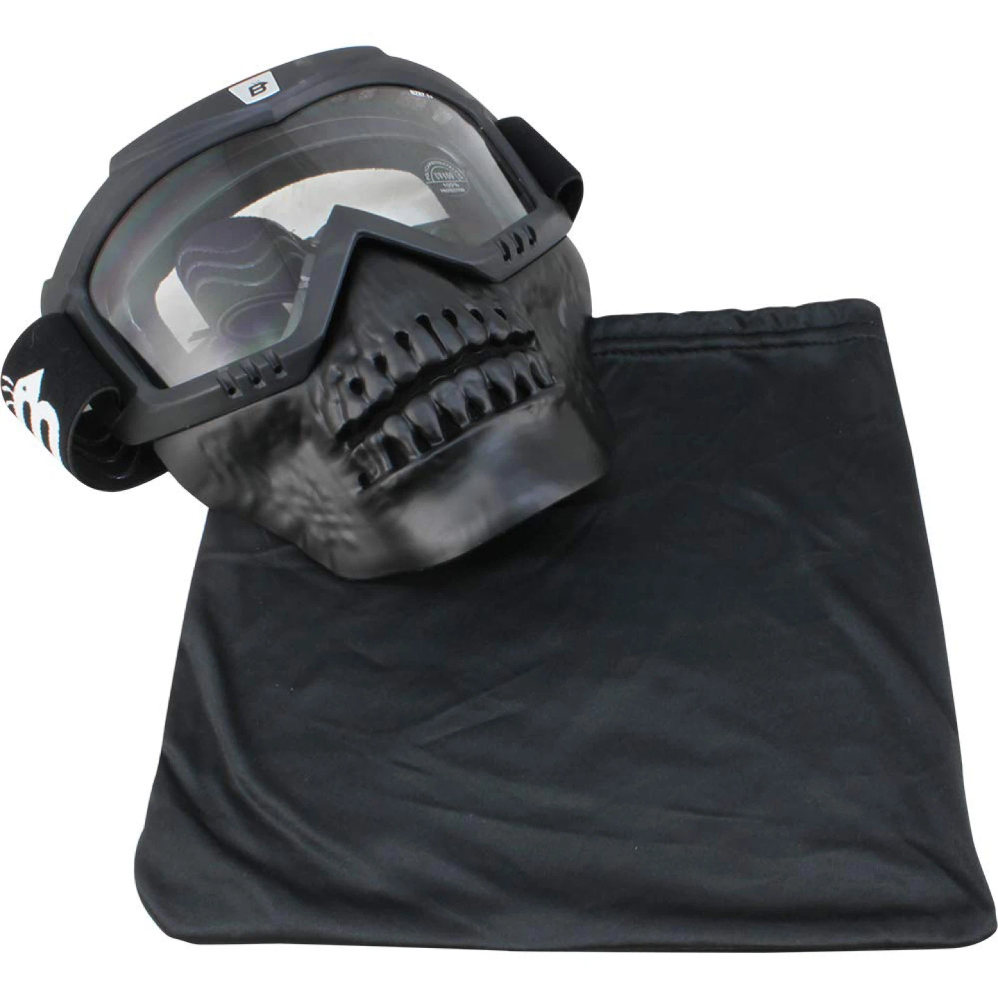 Birdz Riding Goggle with Face Mask black (Clear) - photo 3