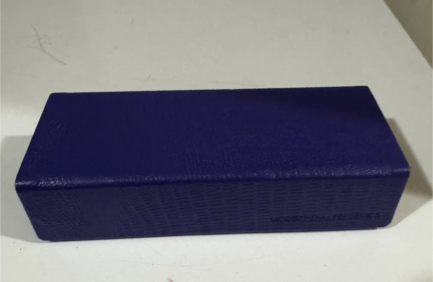 Morgenthal Frederics Eyewear Case - Purple thumbnail