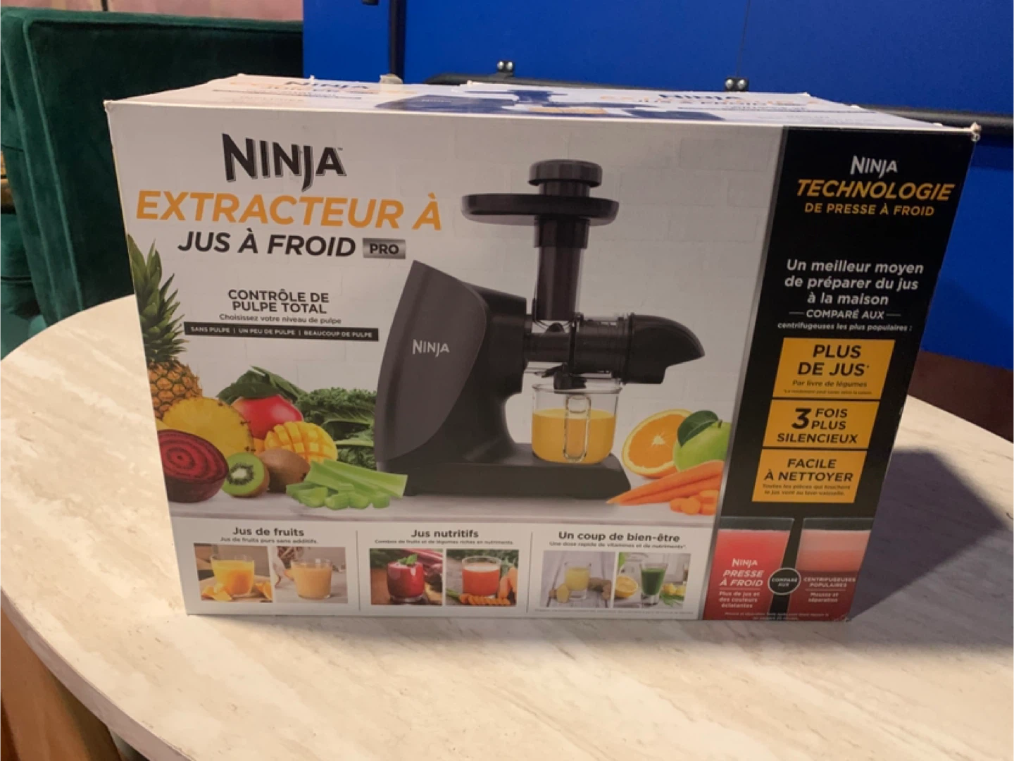 Ninja Extracteur à Jus à Froid Pro