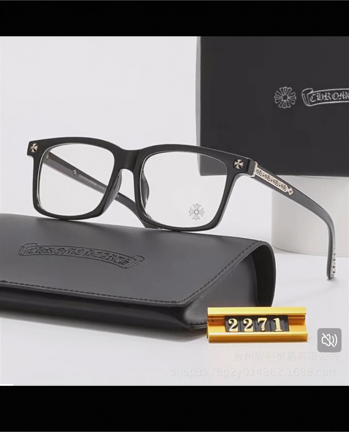 Chrome Hearts Eyeglasses - Black Frame - photo 4