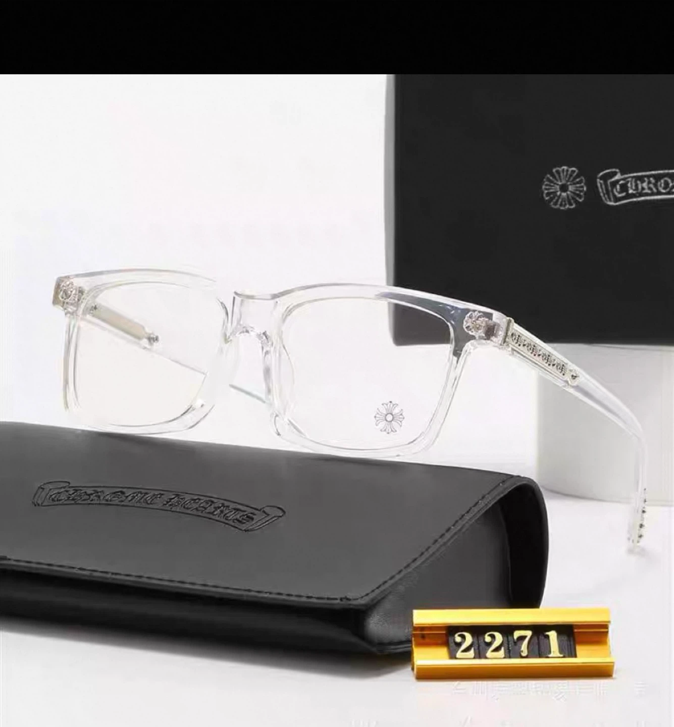 Chrome Hearts Eyeglasses - Black Frame - photo 5