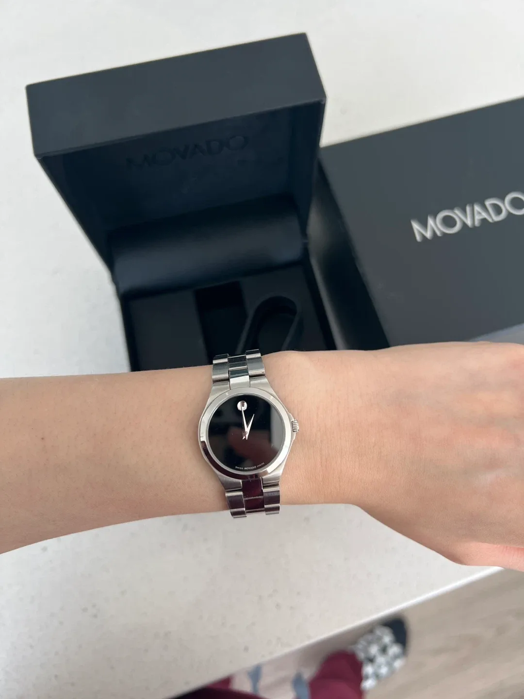 Movado Watch with Box image indicator(5)