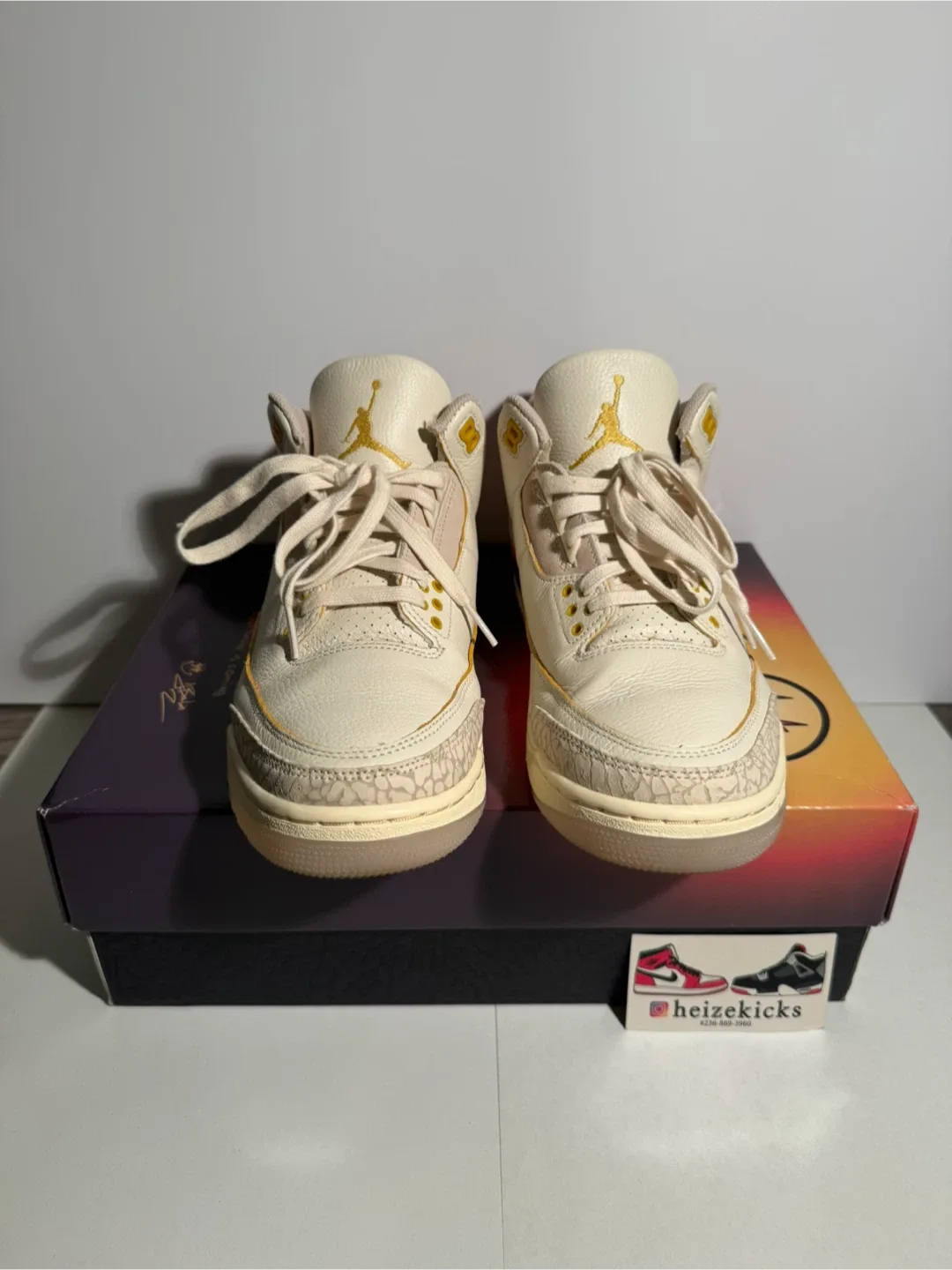 Jordan 3 J Balvin size 8.5 image indicator(3)