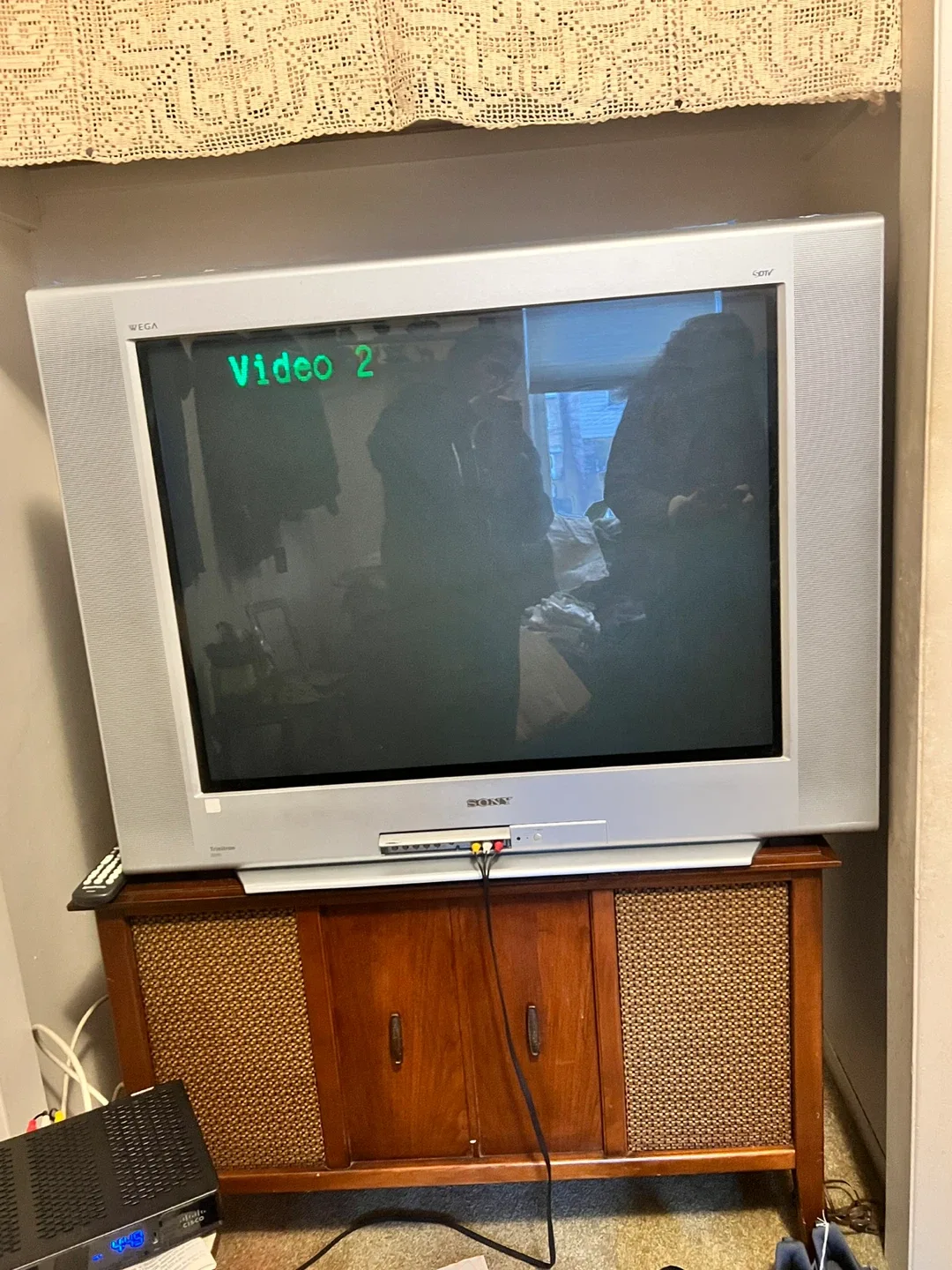 Cabinet with Sony TV image indicator(2)