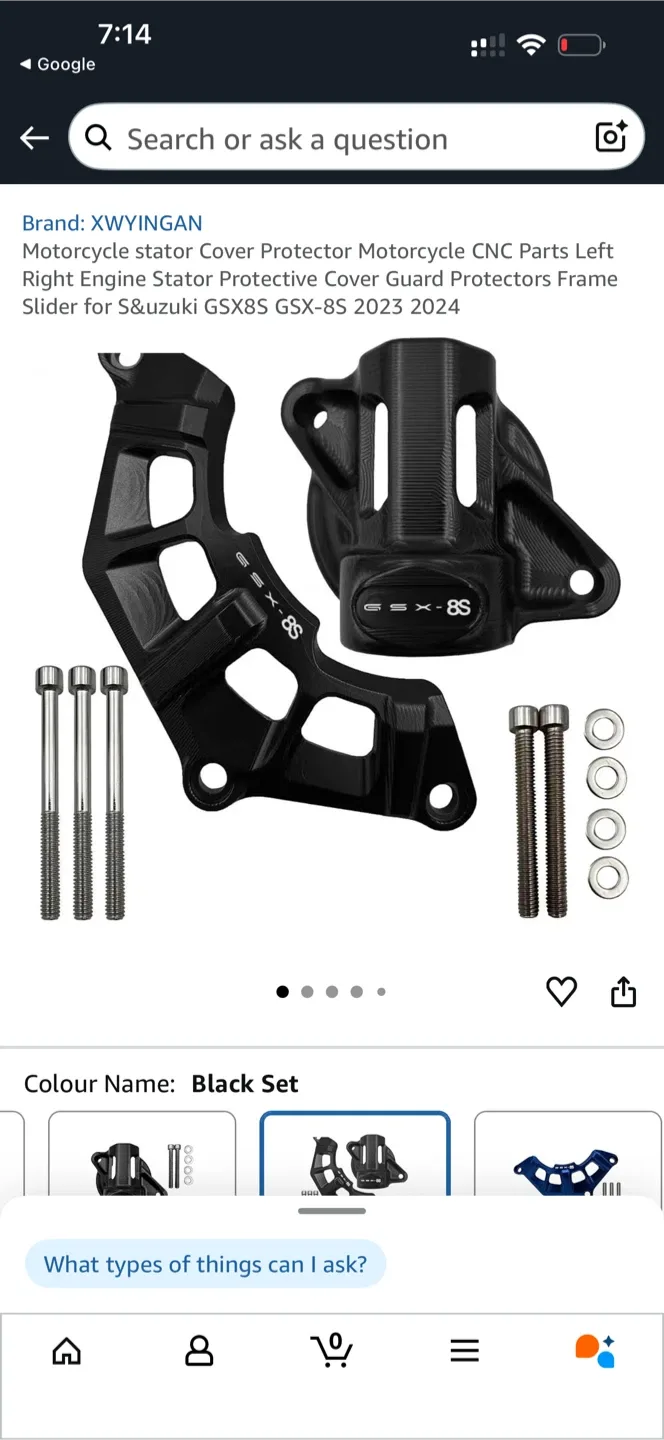 XWYINGAN Motorcycle Stator Cover - Suzuki GSX8S thumbnail