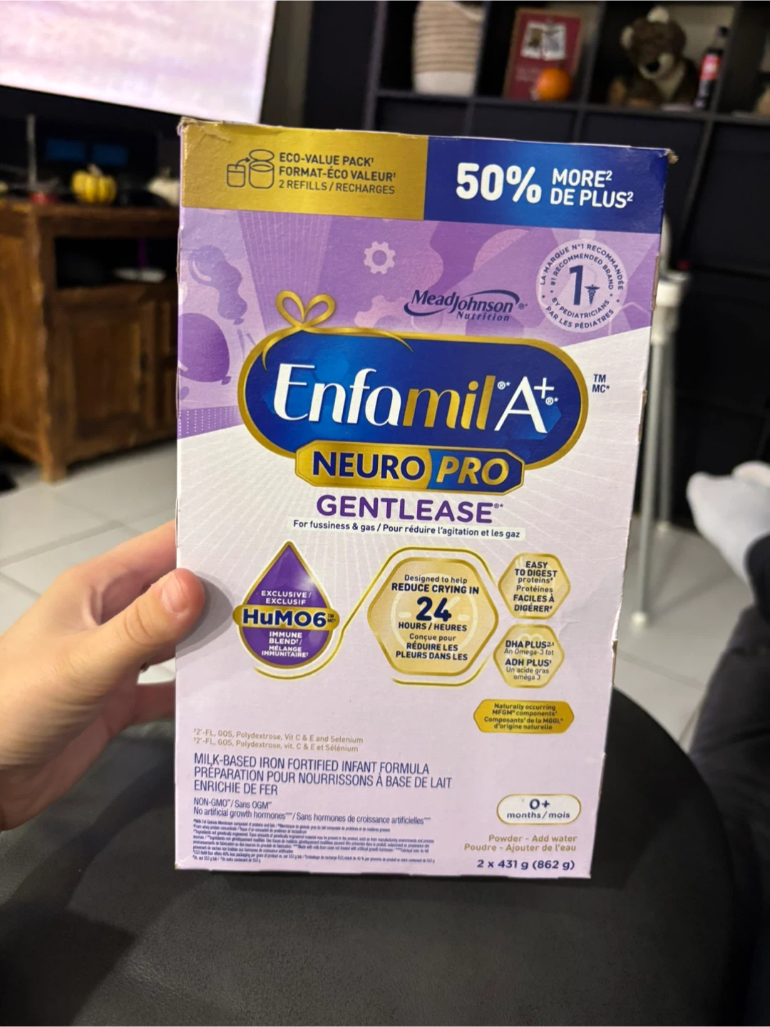 Enfamil A+ NeuroPro Gentlease Formula