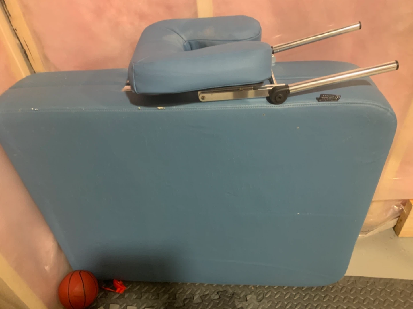 Pale Blue Massage Table