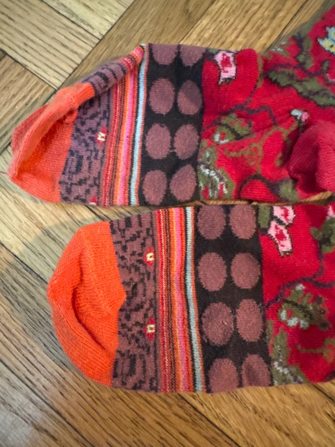 Floral Patterned Socks - Two Pairs image indicator(5)