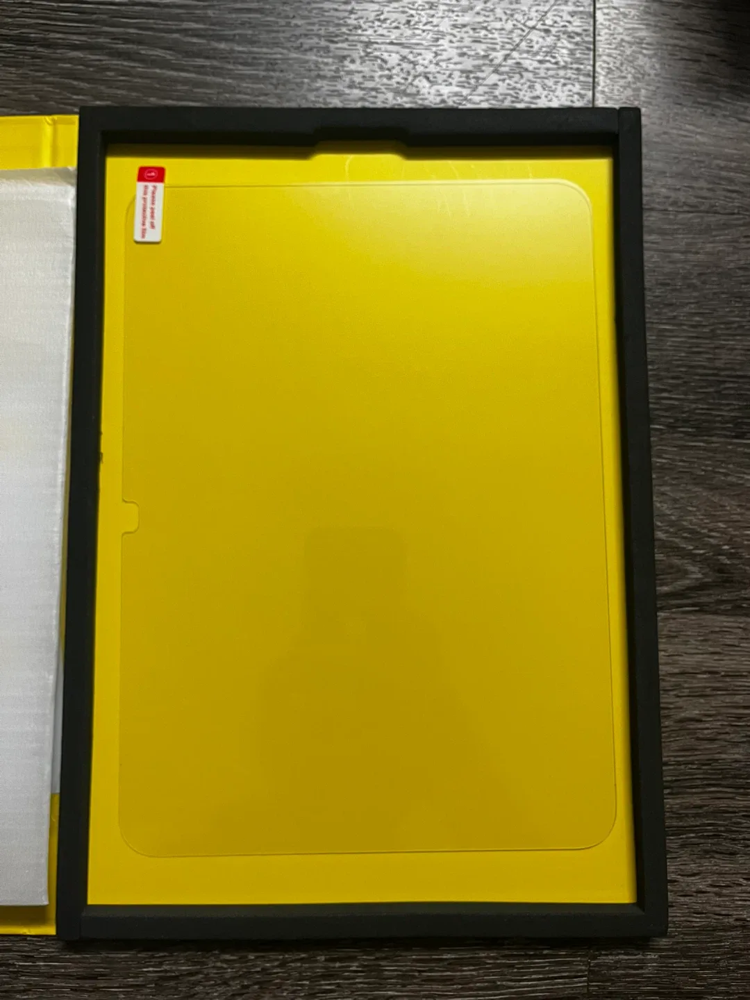 Tempered glass screen protector image indicator(3)