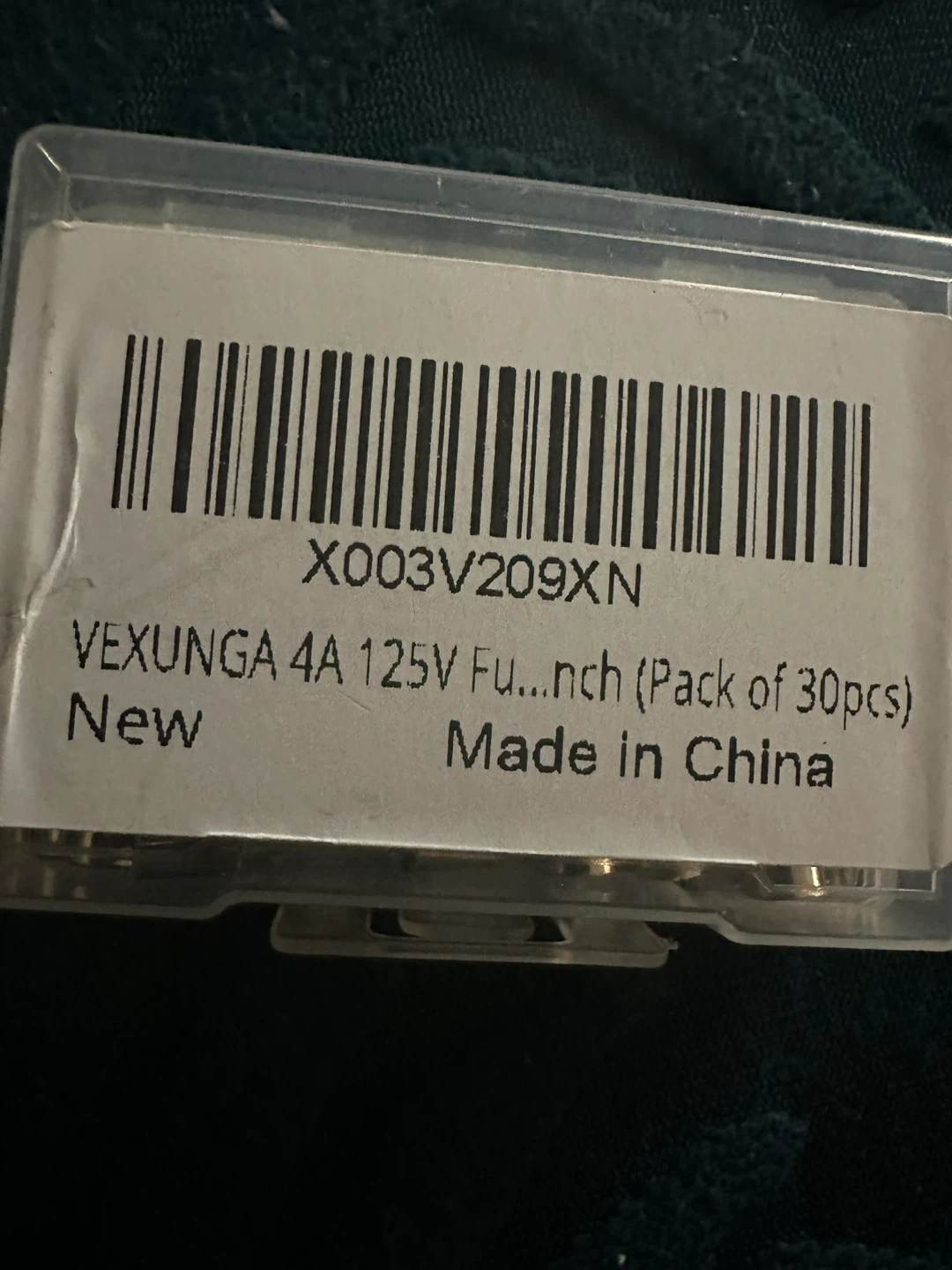 New Vexunga 4A 125V 5x20 Fuses (30pcs) - photo 3