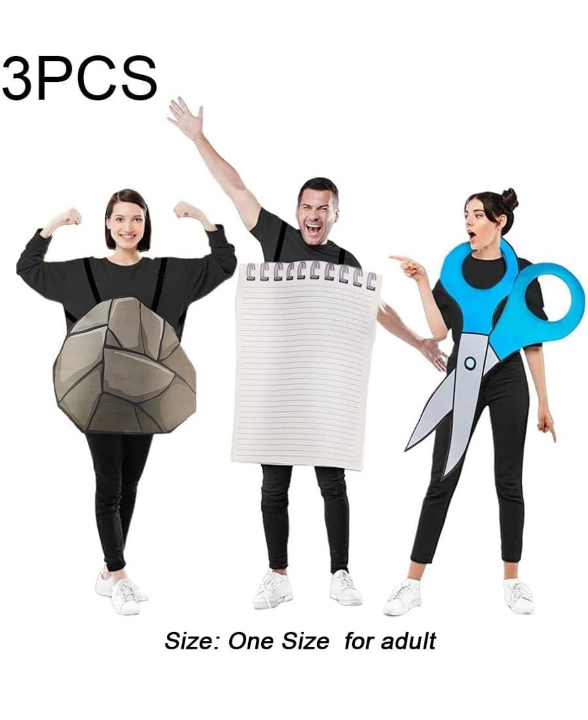 Rock, Paper, Scissors Group Costume - photo 2