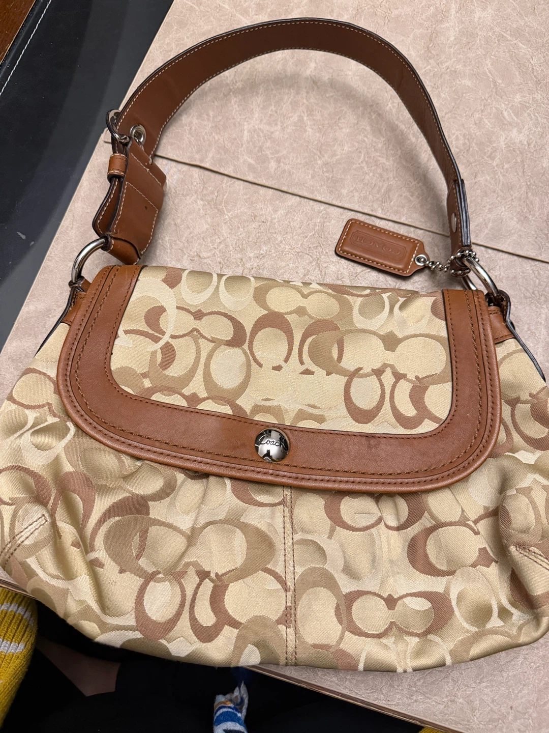 Coach Signature Canvas Handbag