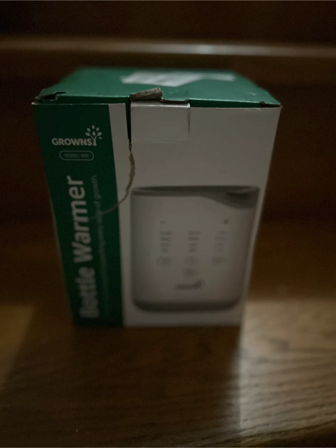 BNIB Grownsy Bottle Warmer - Grey image indicator(3)