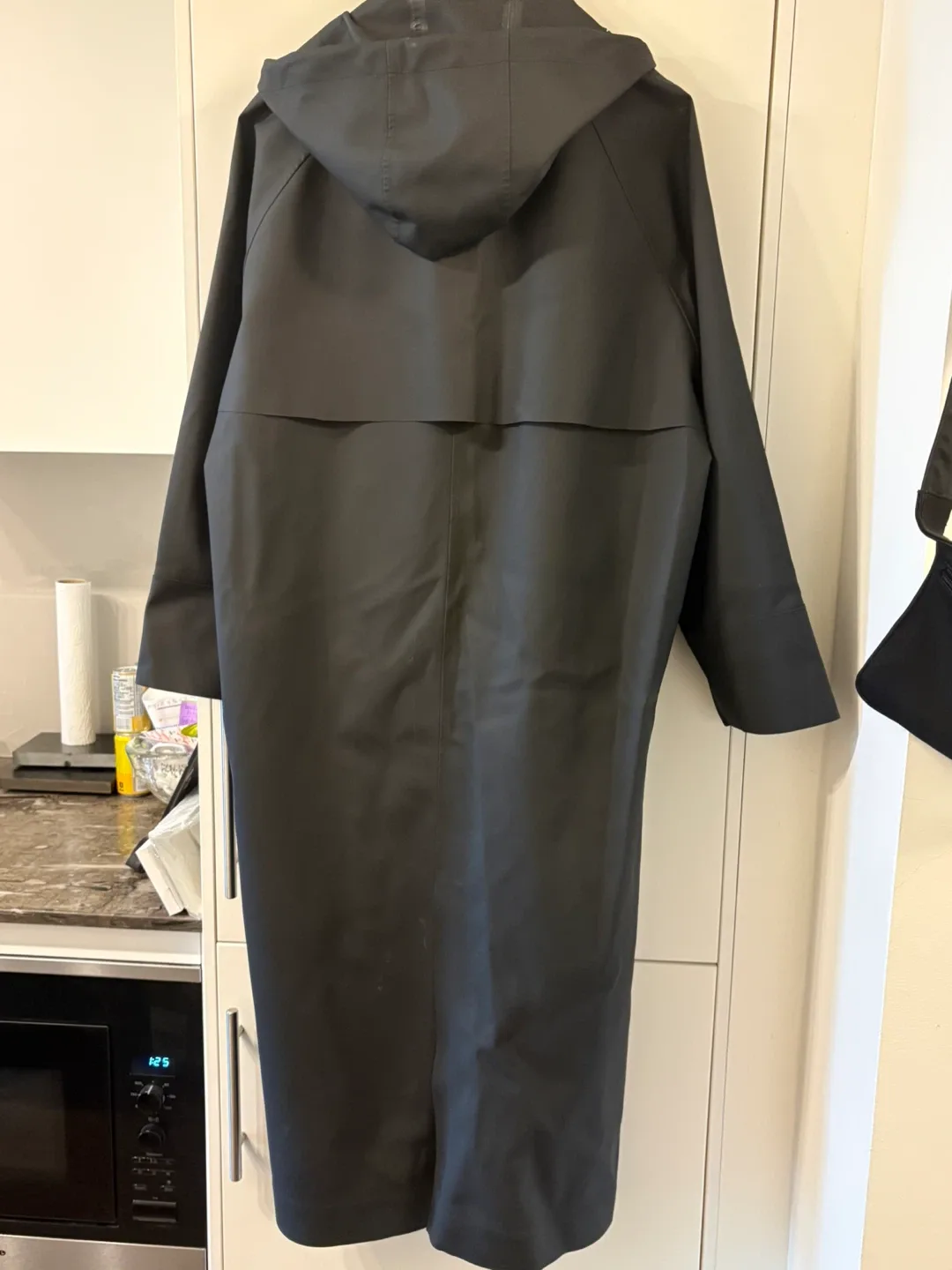 Zara dark grey  Raincoat- Size M image indicator(3)