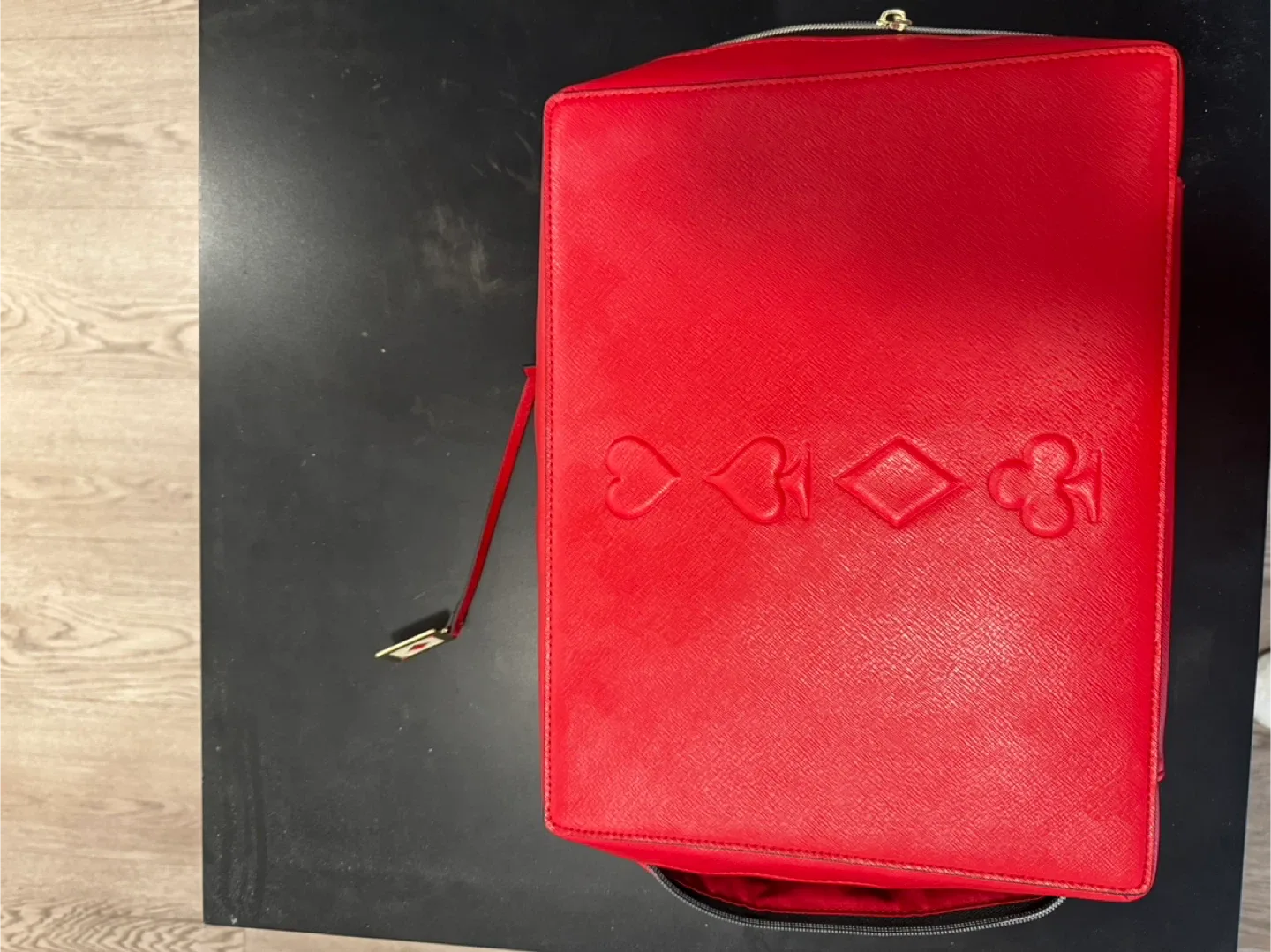 Red Card Suit Cosmetic Bag thumbnail