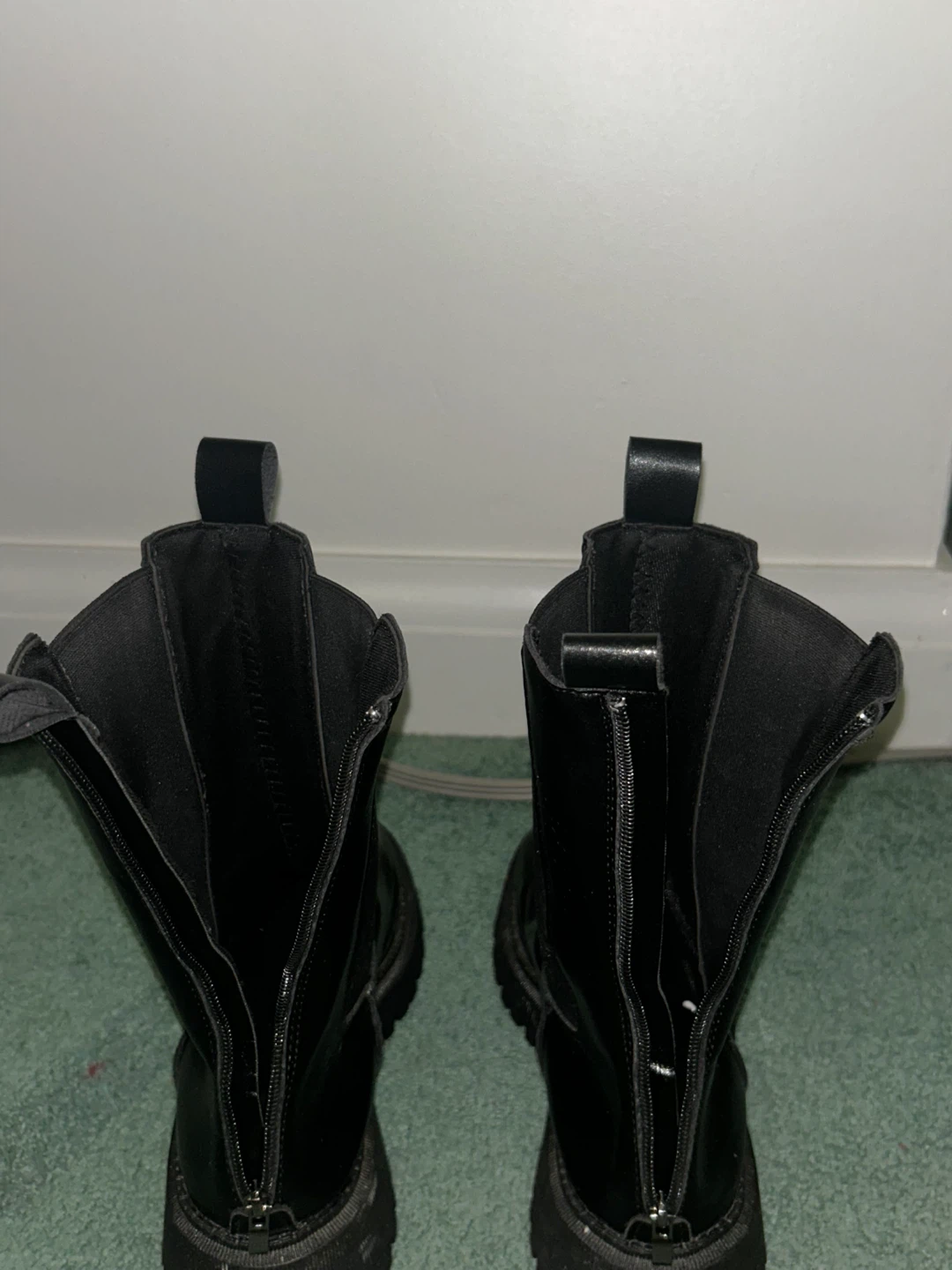 Black Chelsea Boots, Size 9.5 - photo 2