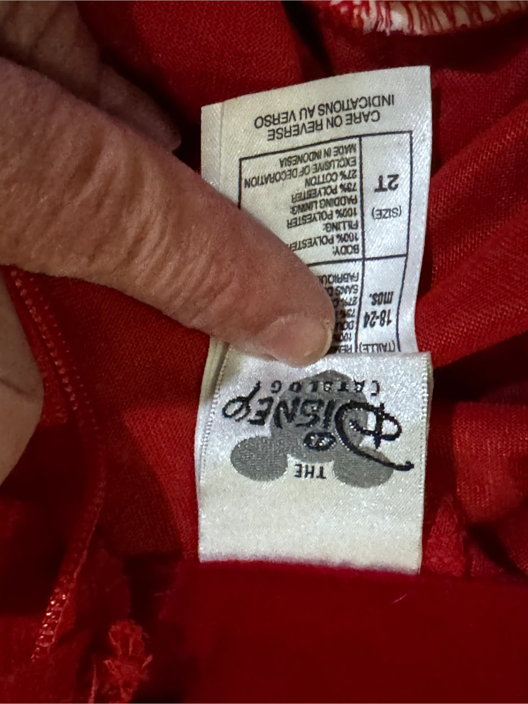 Disney Mulan Mushu Costume - Size 2T - photo 5
