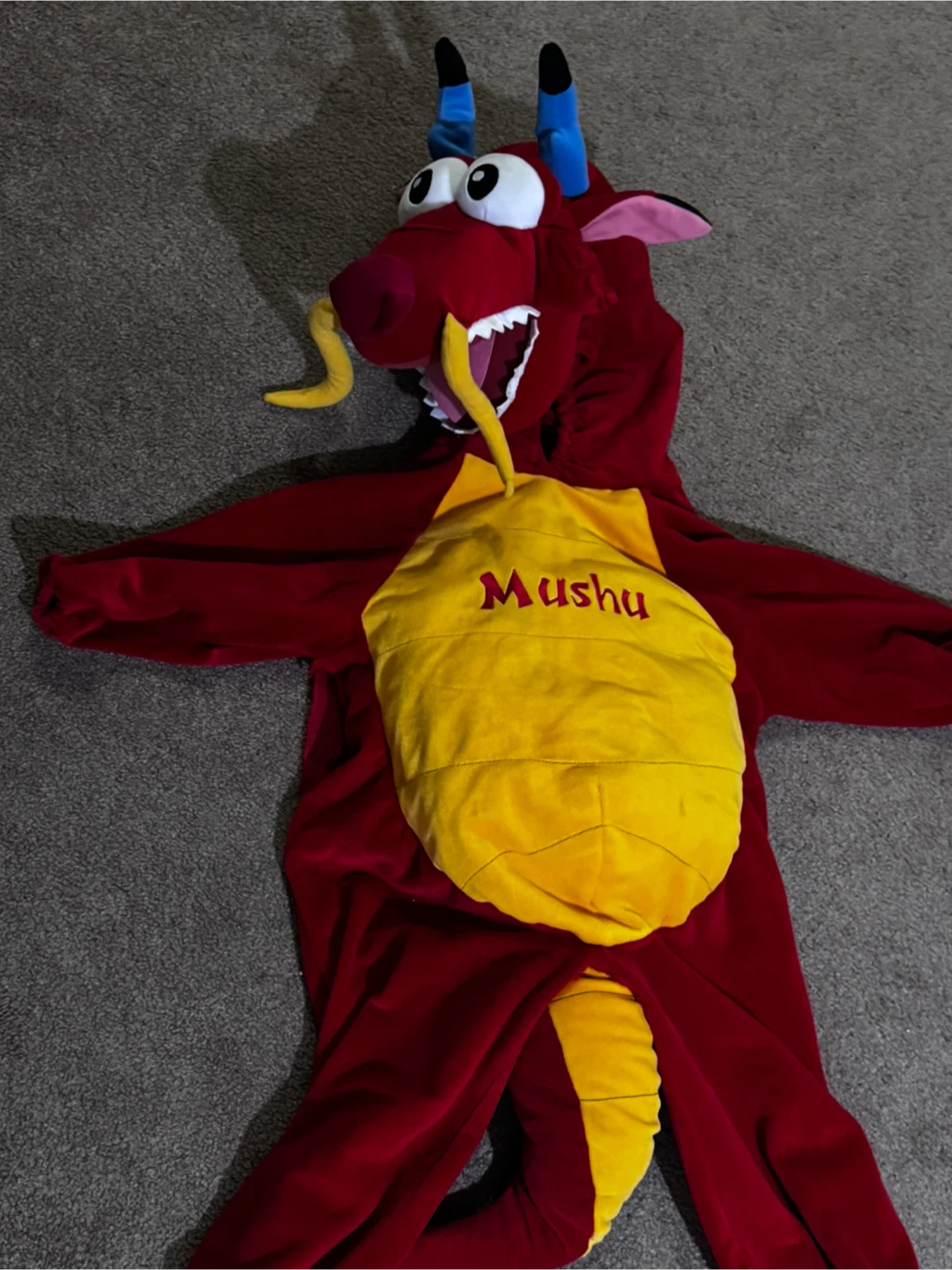 Disney Mulan Mushu Costume - Size 2T